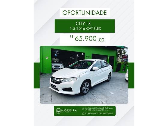 HONDA CITY 1.5 LX 16V FLEX 4P AUTOMÁTICO